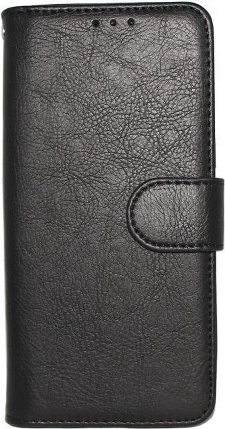 Samsung Galaxy S10 Case - Black - Luxury Faux Leather Wallet Case