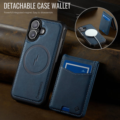 Apple iPhone 17 Hülle - Navy Blue - MagSafe-Backcover mit Kartenfach