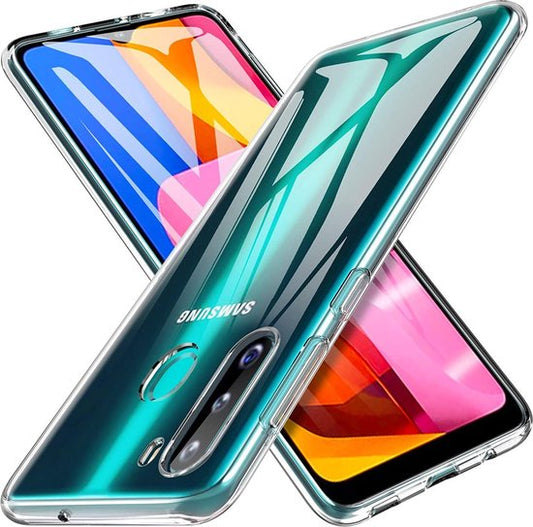 Samsung Galaxy A21 Hülle - Transparent - Silikon-Backcover