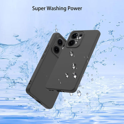 Oppo Reno 13 FS Hoesje - Zwart - Siliconen Back Cover