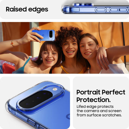 Google Pixel 10 Pro Hoesje - Transparant - Anti-Shock Back Cover