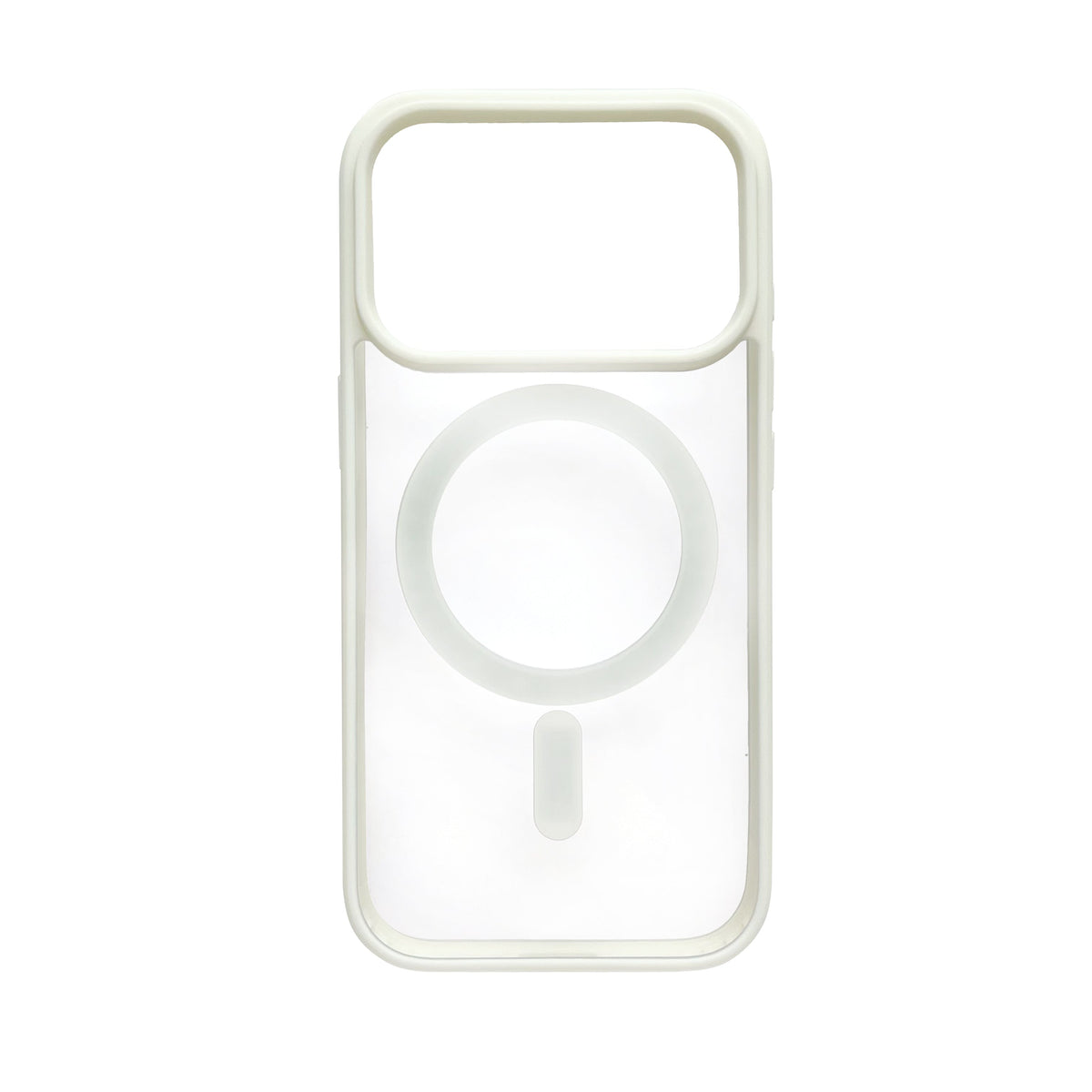 Apple iPhone 17 Pro Case - White - Bumper MagSafe Back Cover