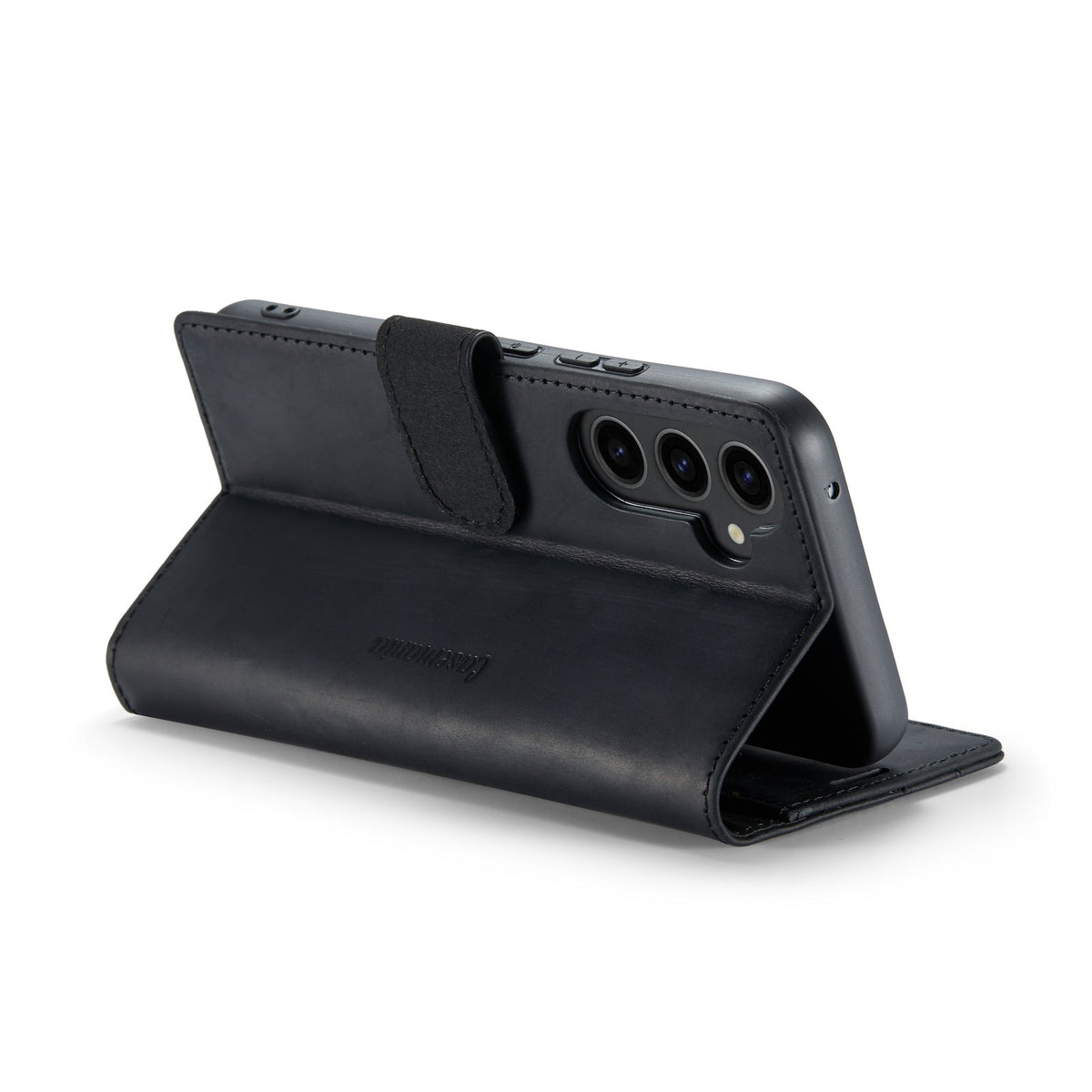 Samsung Galaxy A54 5G Hoesje - Charcoal Gray - Leather Bookcase