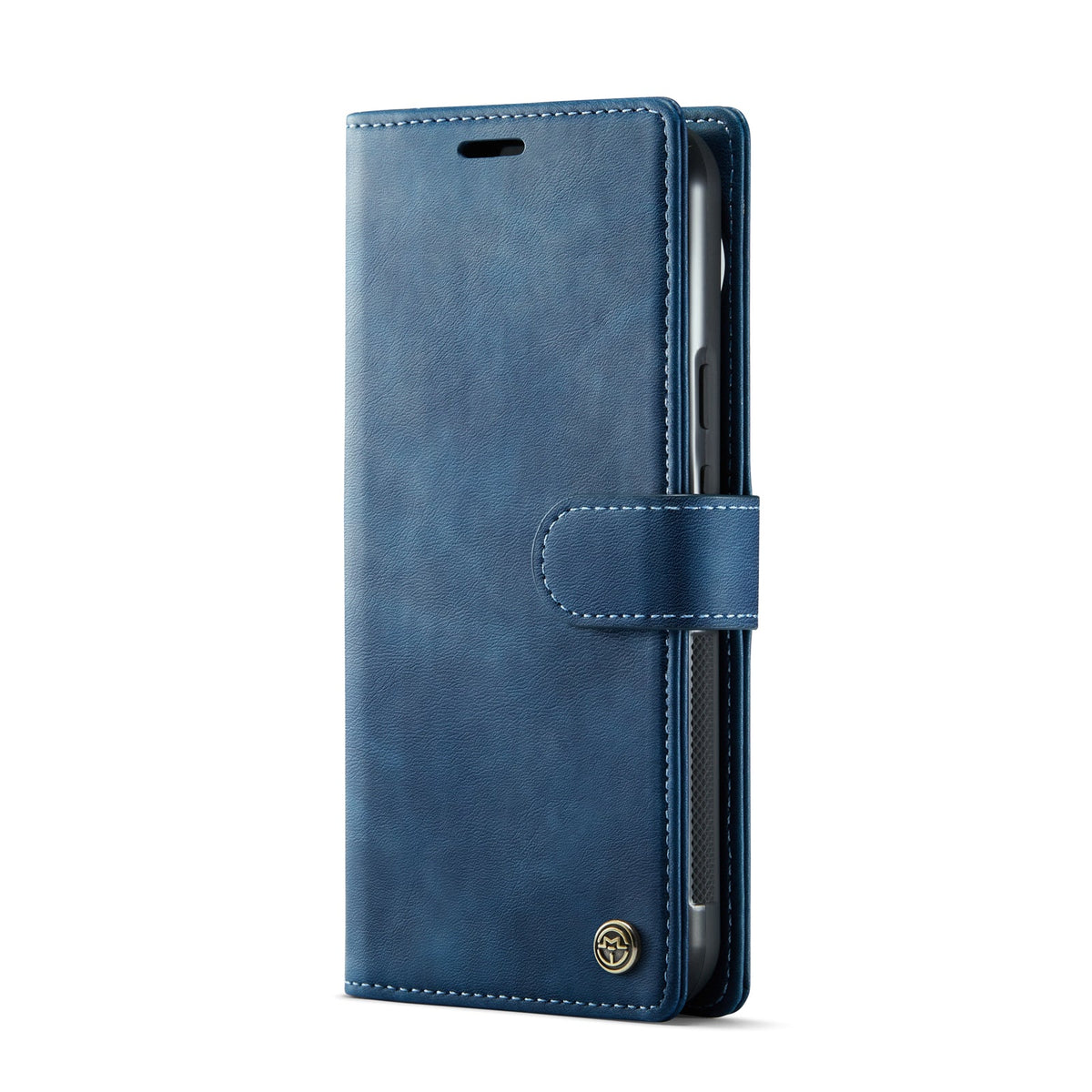 Google Pixel 10 Pro Case - Navy Blue - Luxury 2-in-1 MagSafe Wallet Case