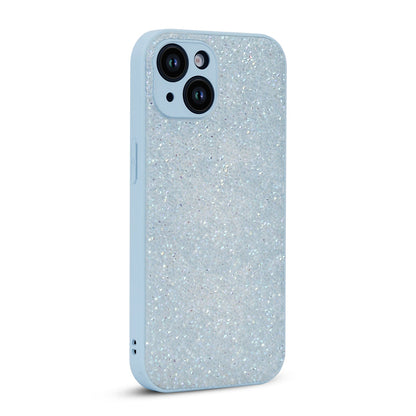 Apple iPhone 11 Hoesje - Blauw - Diamant Glitter Back Cover