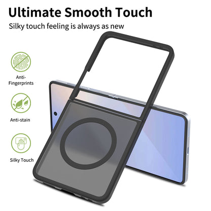 Samsung Galaxy Z Flip8 Case - Black - Matte Armor MagSafe Back Cover