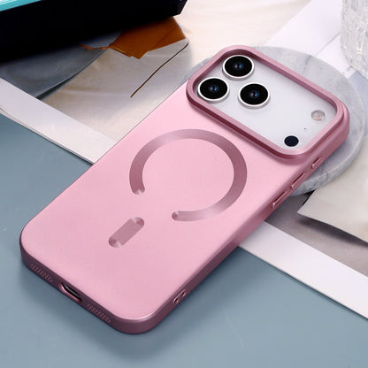 Apple iPhone 18 Pro Hoesje - Roze - Matte Siliconen MagSafe Back Cover
