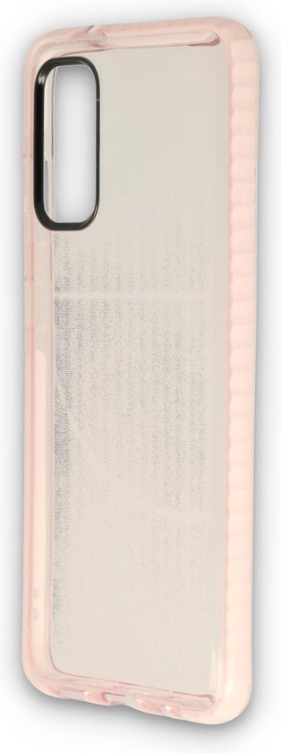 Samsung Galaxy S20 Hoesje - Roze - Anti-Shock Back Cover