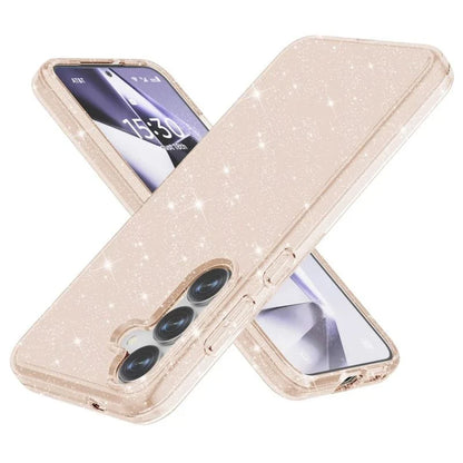 Samsung Galaxy S25 Case - Gold - Glitter Back Cover