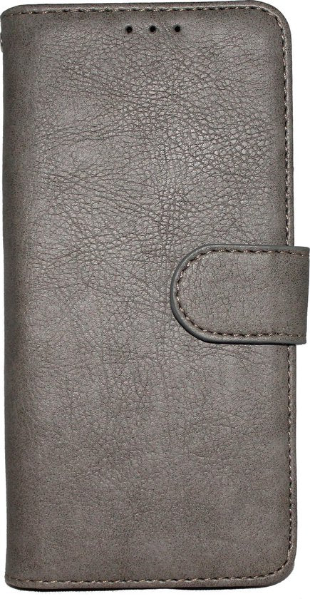 Samsung Galaxy A42 5G Hoesje - Grijs - Luxe Bookcase