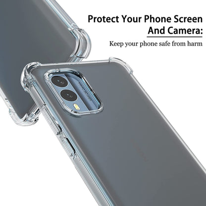 Nokia XR21 Hoesje - Transparant - Anti-Shock Back Cover