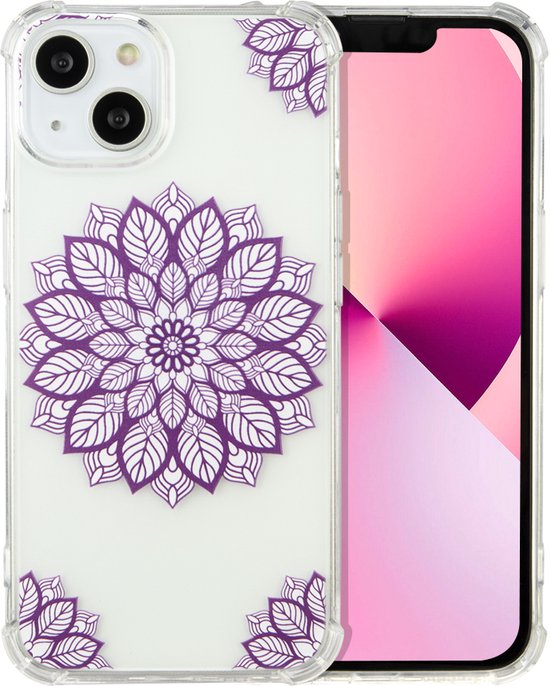 Apple iPhone 14 Plus Hoesje - Mandala - Vlinder Back Cover