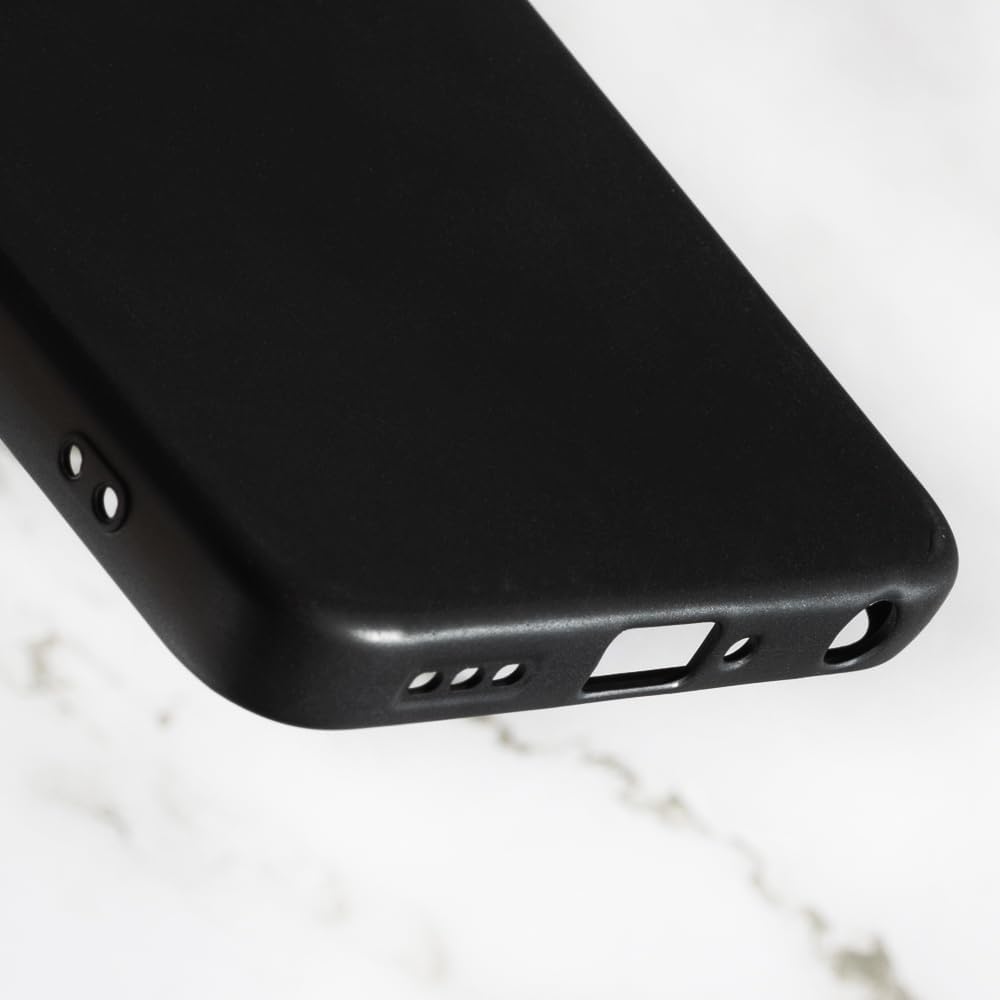 Oppo A6X 5G Hoesje - Zwart - Siliconen Back Cover