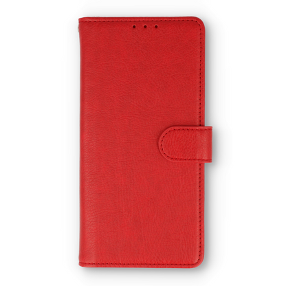 Étui pour Oppo A52 & Oppo A72 - Rouge - Étui portefeuille de luxe