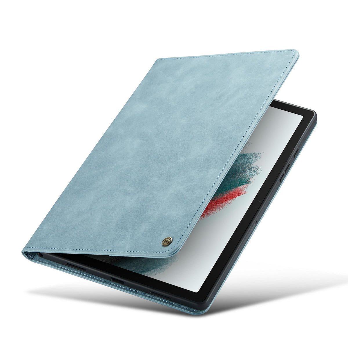 Samsung Galaxy Tab S11 Tablet Case - Aqua Blue - Luxury Folio Case