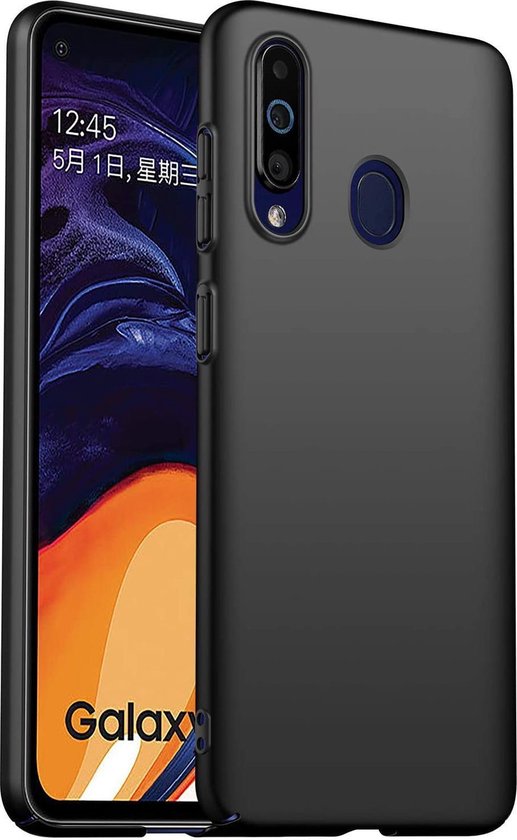 Samsung Galaxy A20s Hoesje - Zwart - Siliconen Back Cover