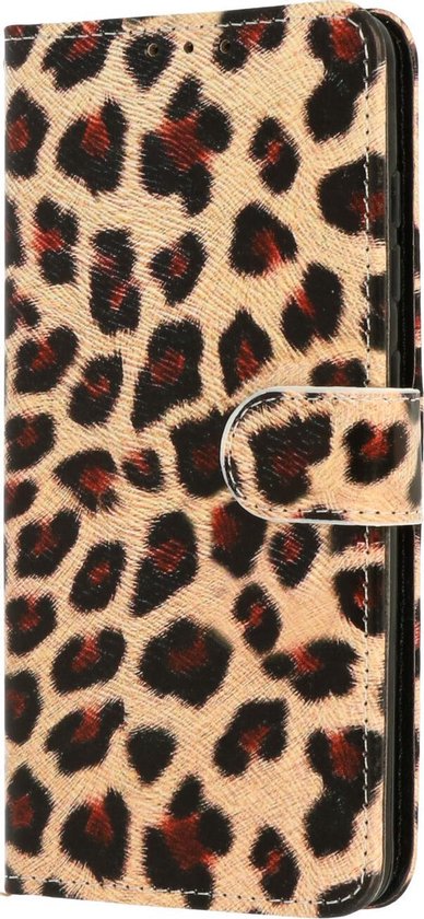 Oppo A52 Hoesje - Luipaard - Print Bookcase