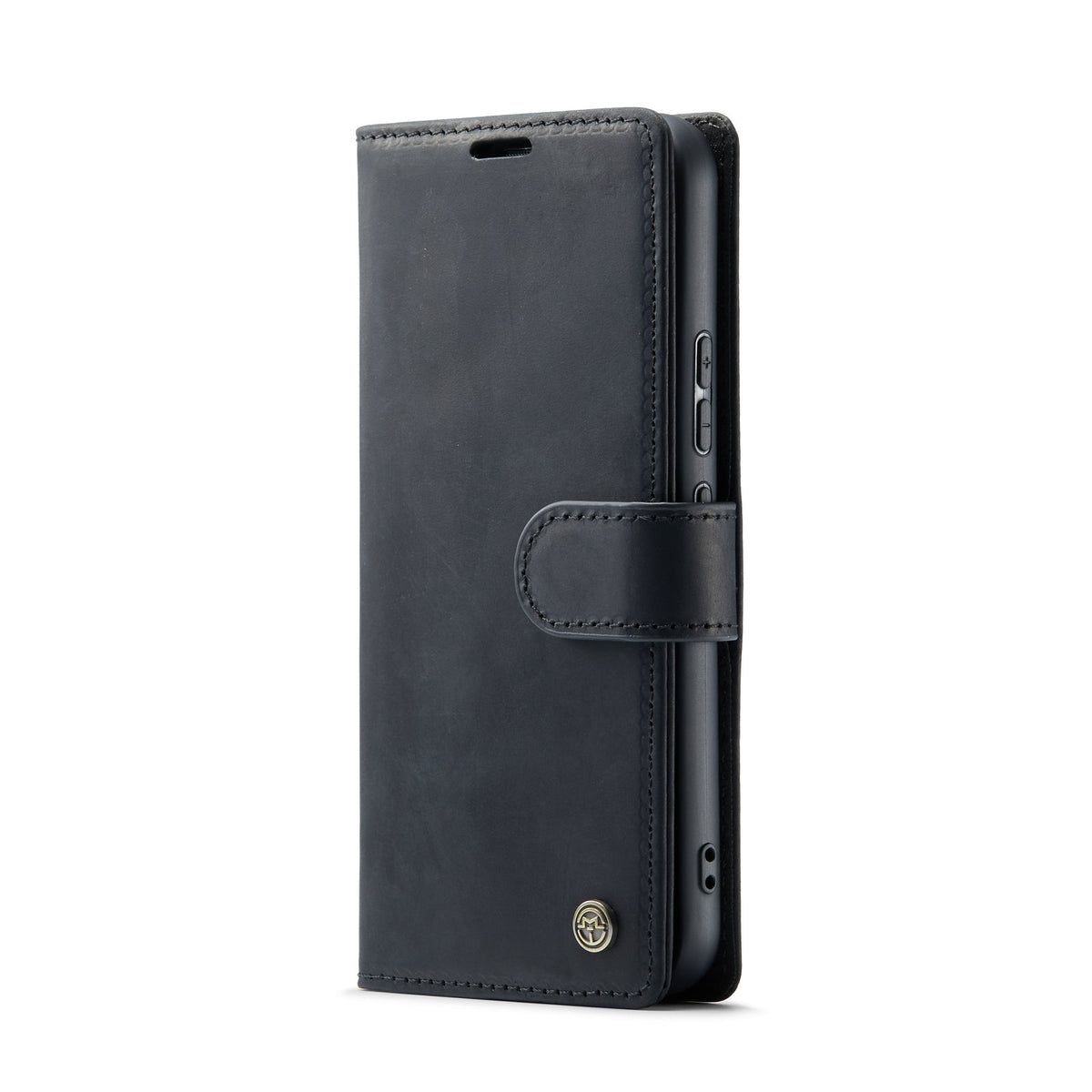 Samsung Galaxy A54 5G Hoesje - Charcoal Gray - Leather Bookcase