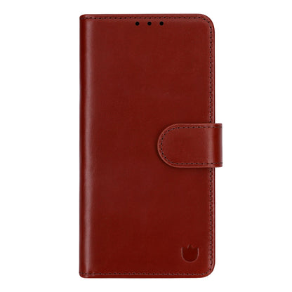 Samsung Galaxy S26 Hoesje - Chestnut Brown - Echt Leren 2 in 1 MagSafe Bookcase