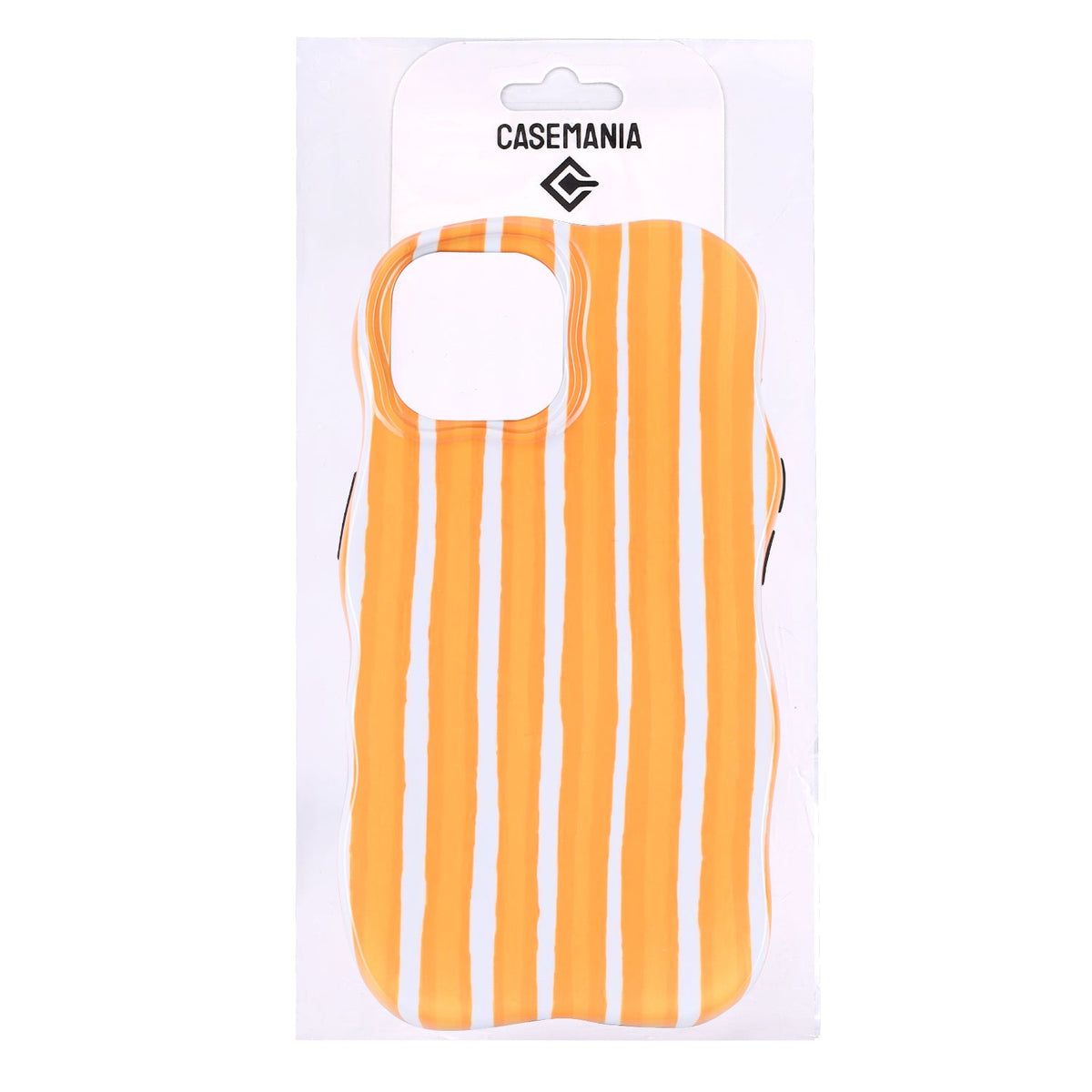 iPhone 11 Hoesje - Oranje - Wave Case Back Cover