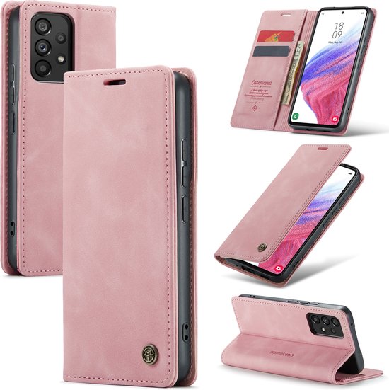 Samsung Galaxy A53 5G Case - Pale Pink - Slim Wallet Case
