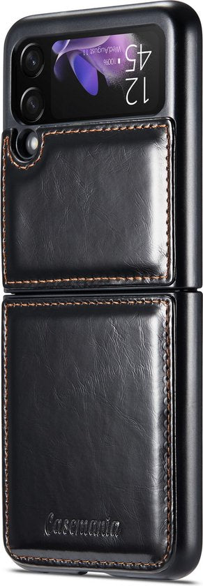 Samsung Galaxy Z Flip 3 5G Hoesje - Charcoal Gray - Bookcase