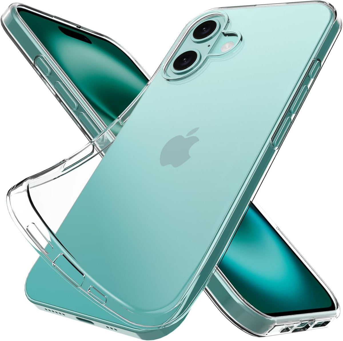 iPhone 17 Case - Clear - Silicone Back Cover