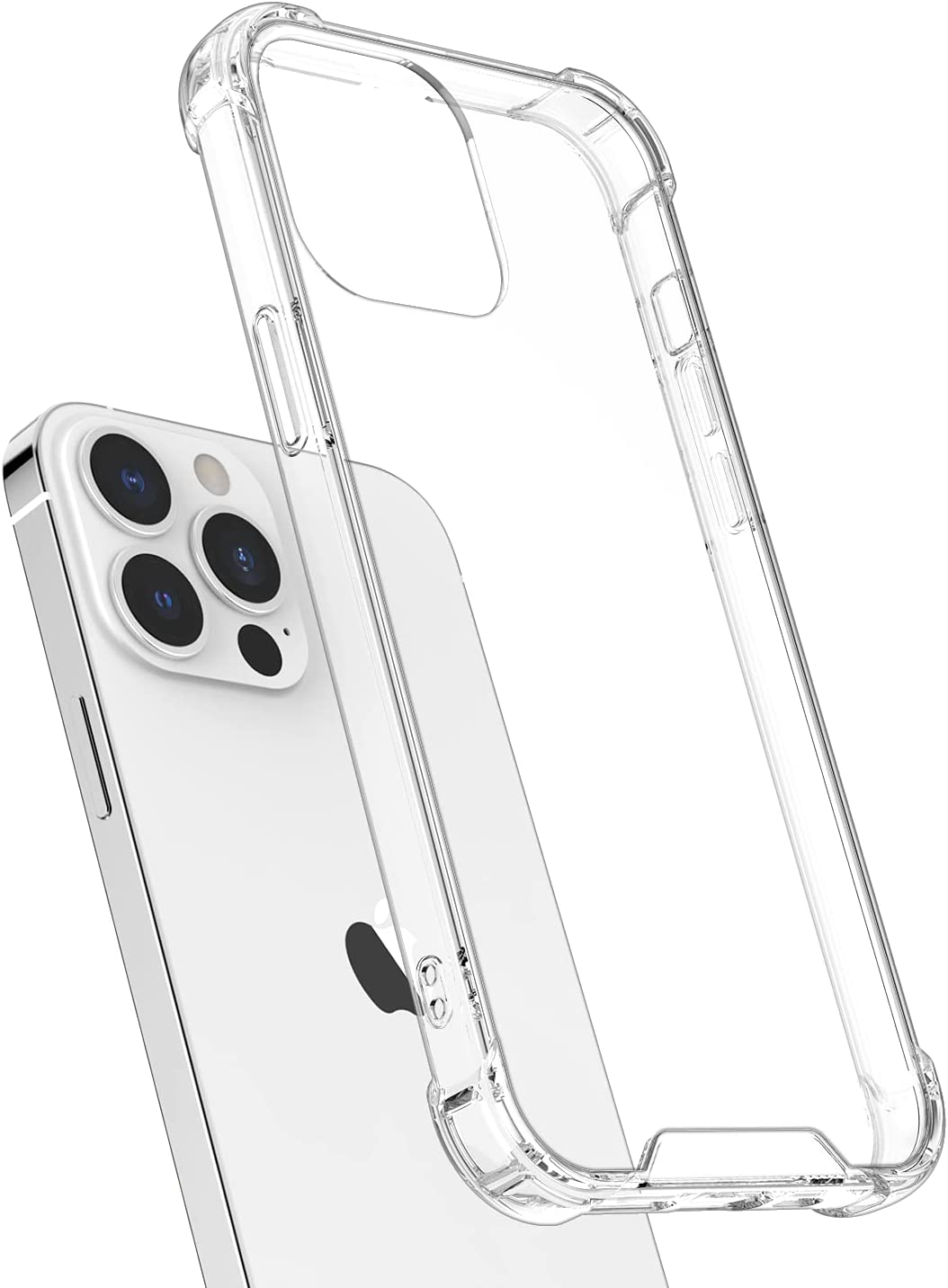 Apple iPhone 15 Pro Hülle - Transparent - Stoßfestes Hybrid-Backcover