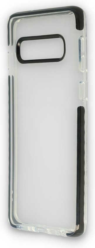 Samsung Galaxy S10 Hoesje - Zwart - Anti-Shock Back Cover