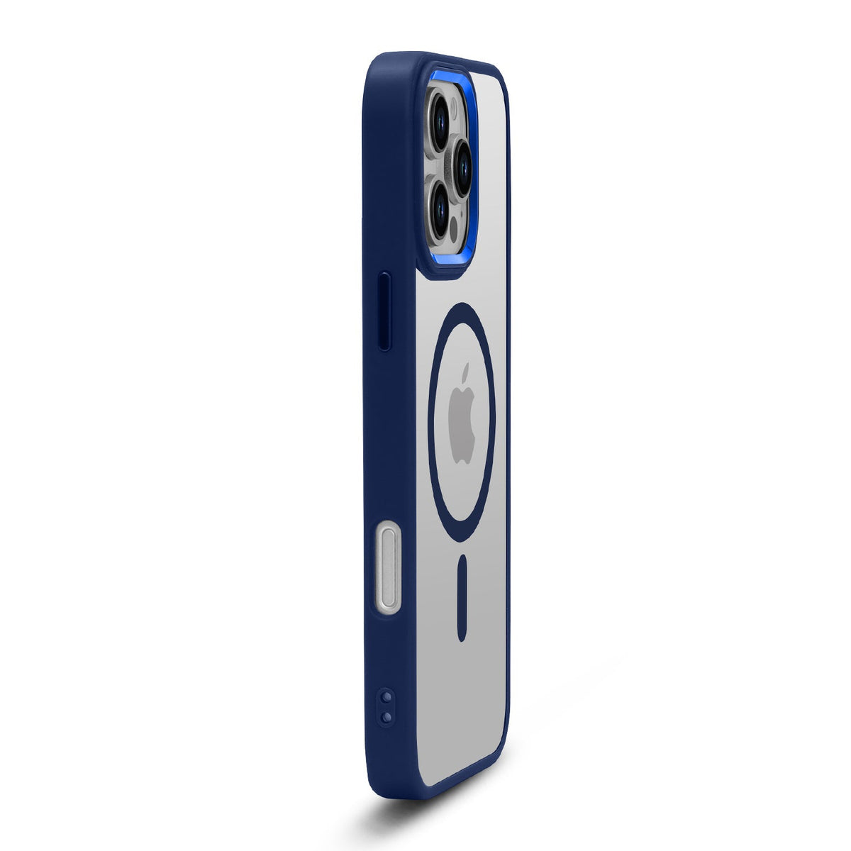 Apple iPhone 16 Pro Case - Blue - Bumper MagSafe Back Cover
