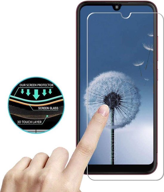 Motorola Moto E6s / E6i Screenprotector - Tempered Glass - 1 Stuk