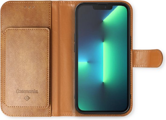 Apple iPhone 11 Case - Brown - 2-in-1 Wallet Case with 10 Card Slots