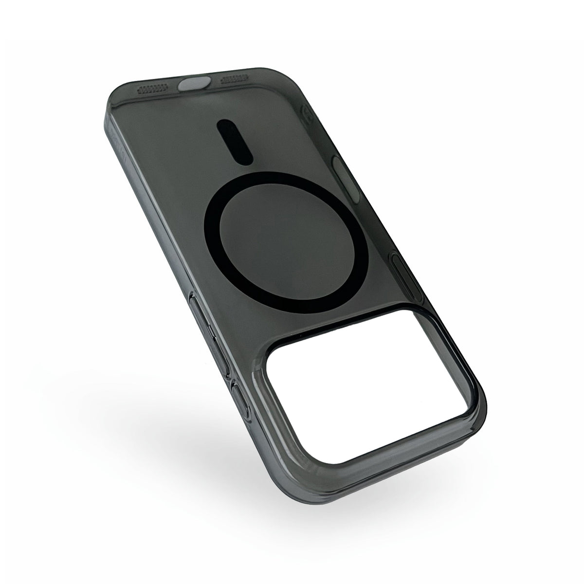 Apple iPhone 18 Pro Hoesje - Zwart - Kristalhelder MagSafe Back Cover