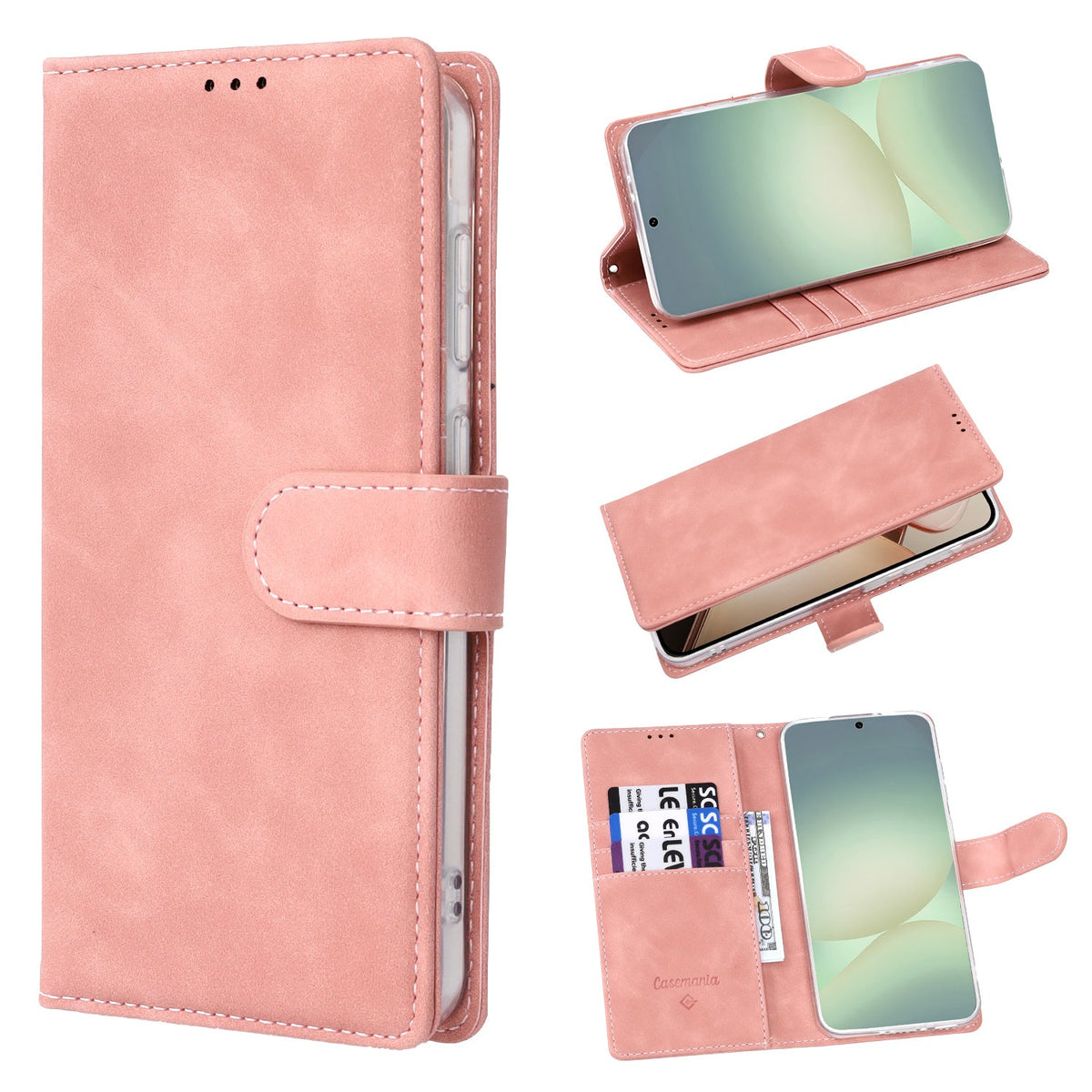 Samsung Galaxy A36 Hoesje - Pale Pink - Bookcase