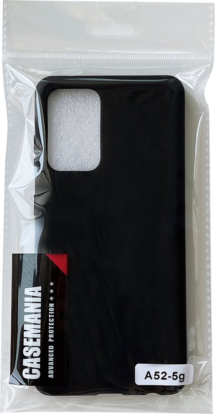 Samsung Galaxy A53 Hoesje - Zwart - Extra Stevig Siliconen Back Cover