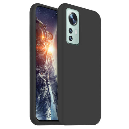 Xiaomi 12 Hülle - Schwarz - Silikon Backcover