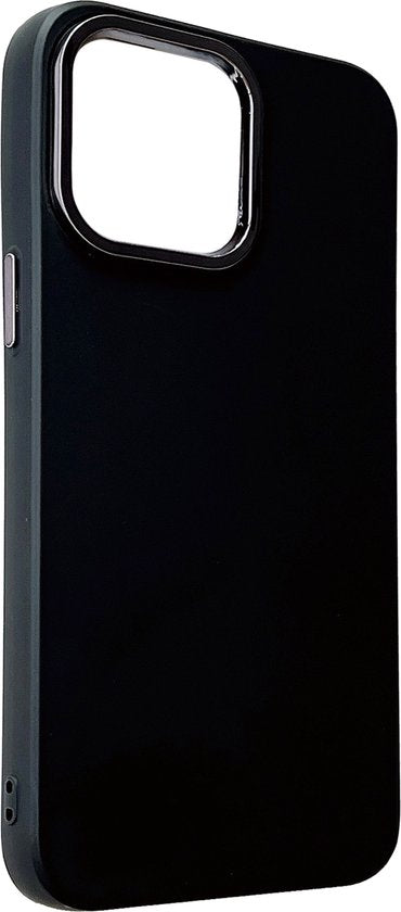 Apple iPhone 14 Pro Case - Black - Shockproof Silicone Back Cover