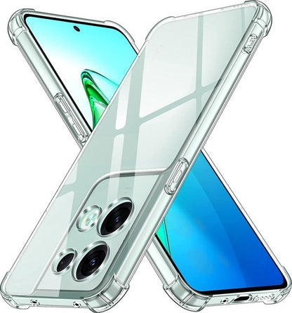 Oppo Reno 8 Hoesje - Transparant - Anti-Shock Back Cover