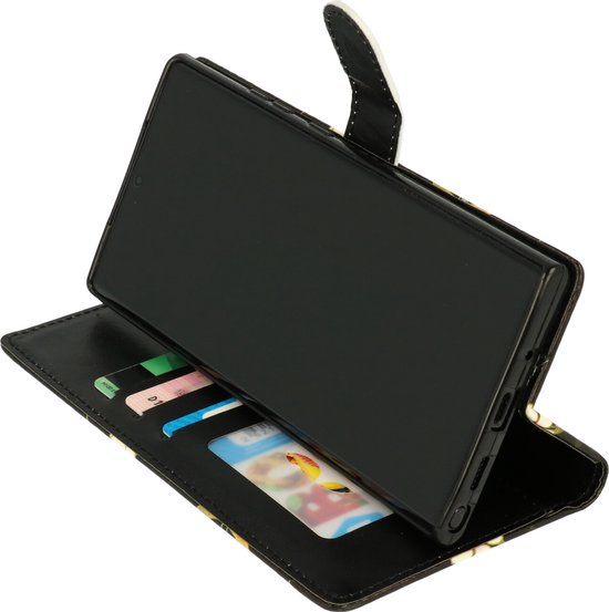 Oppo A96 Hoesje - Luipaard - Print Bookcase