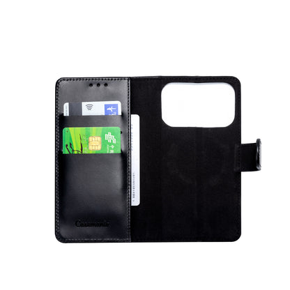 Snap Leather | MagSafe-Compatibel 2-in-1 Leren Bookcase | iPhone 17 Exclusive