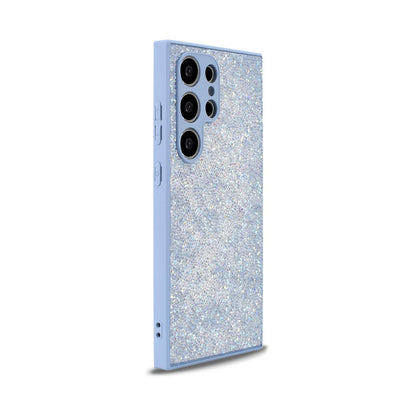 Samsung Galaxy S24 Ultra Case - Blue - Diamond Glitter Back Cover