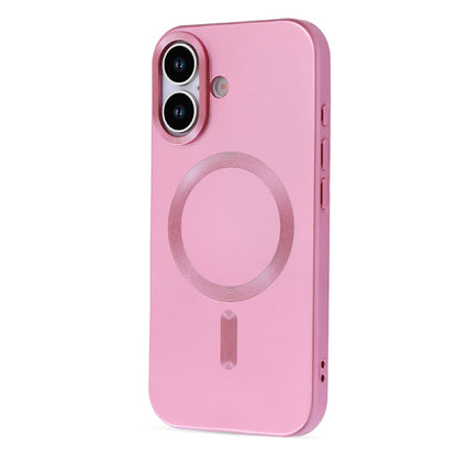 iPhone 17 Hoesje - Roze - Matte Siliconen MagSafe Back Cover