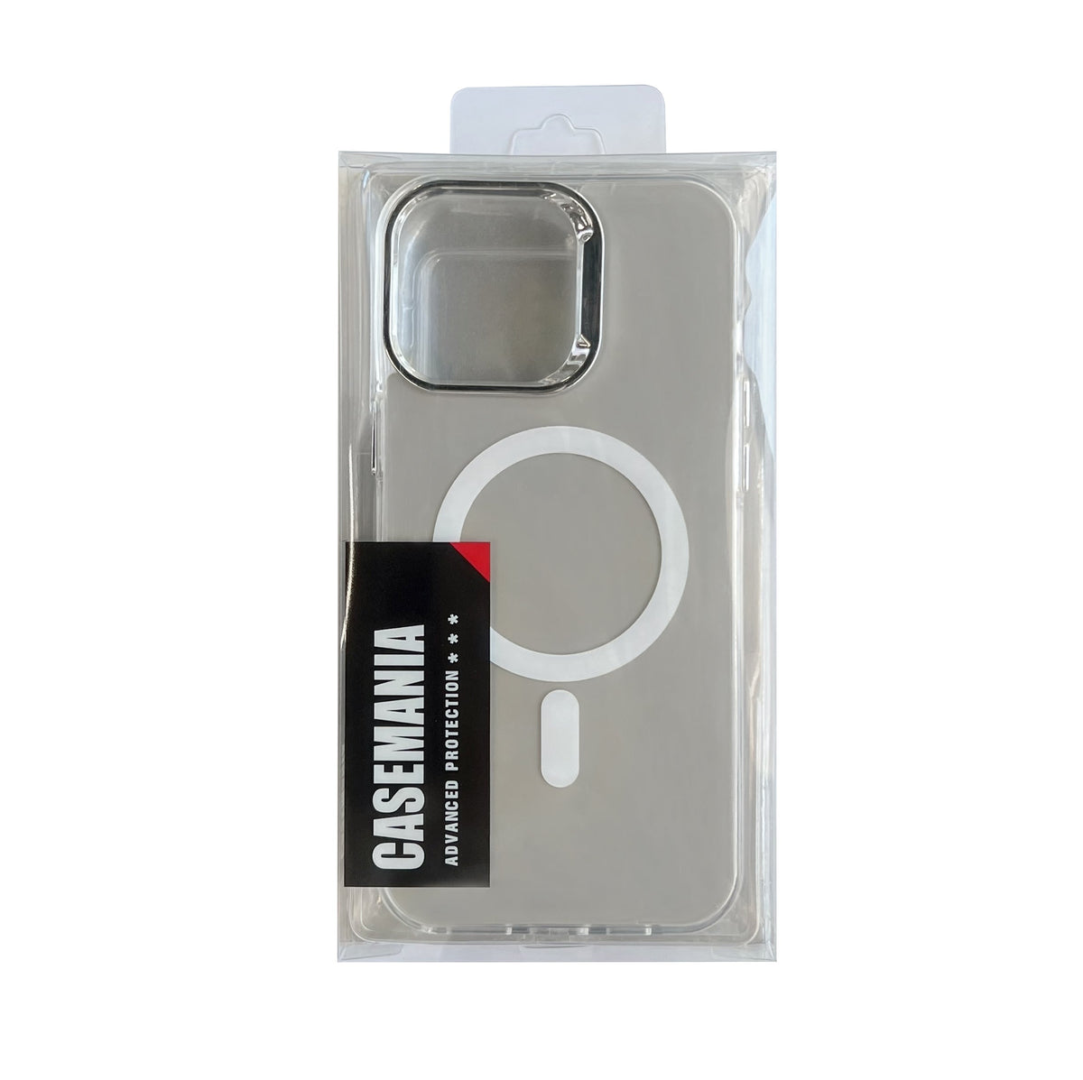 Apple iPhone 15 Pro Max Hülle - Silber - Fusion-Armor-MagSafe-Backcover