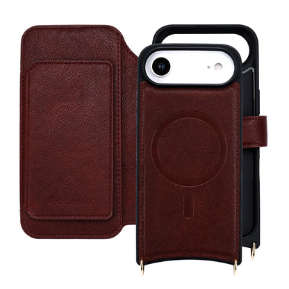 Apple iPhone Air Case - Wine Red - CM Amsterdam Back Cover with Phone Strap