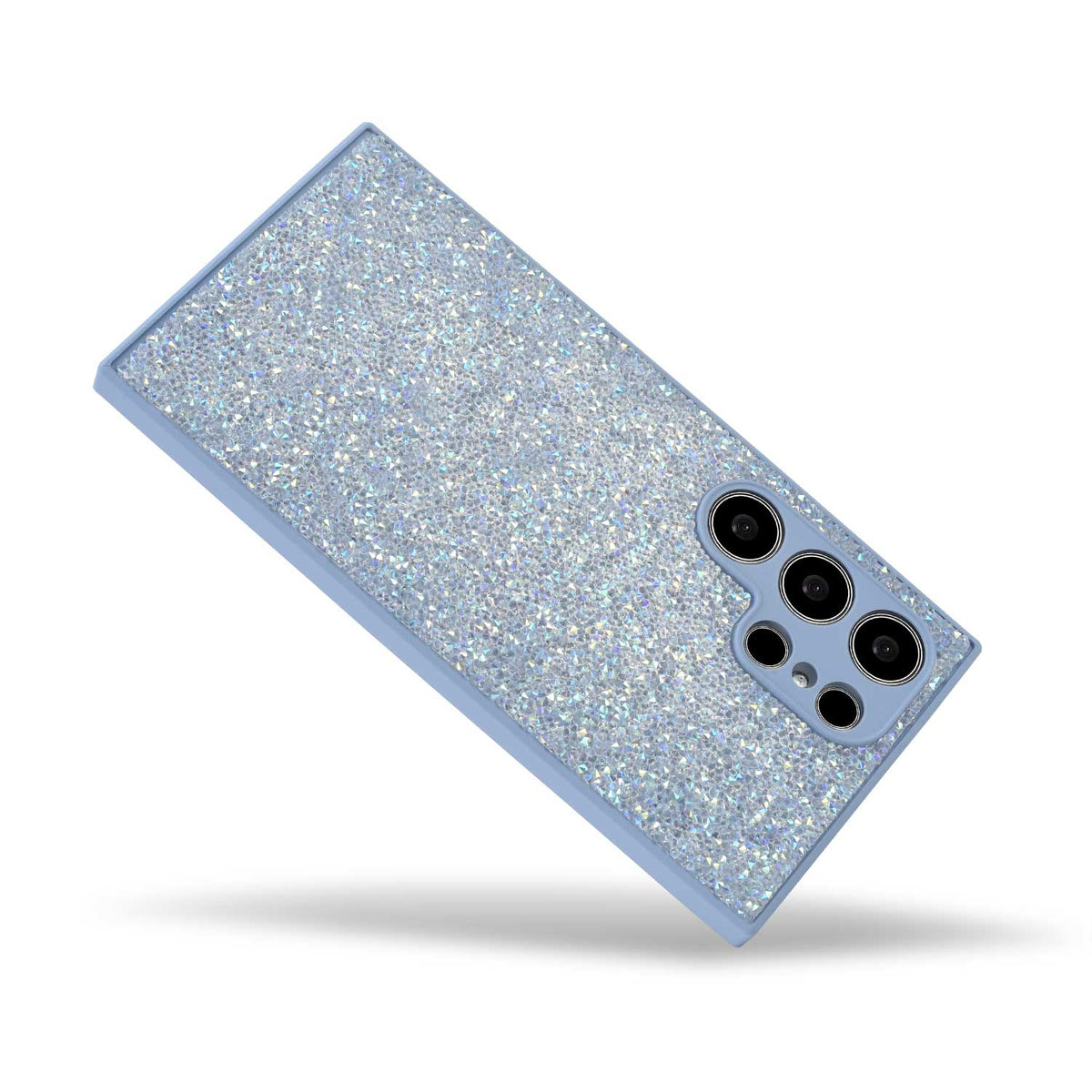 Samsung Galaxy S24 Ultra Case - Blue - Diamond Glitter Back Cover