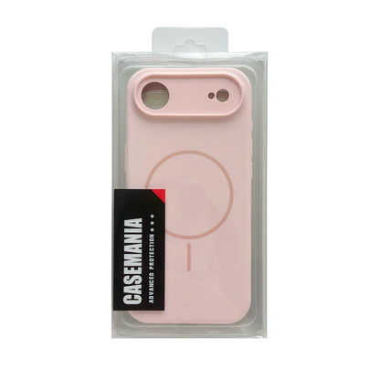 Apple iPhone Air Hoesje - Roze - Liquid Siliconen MagSafe Back Cover