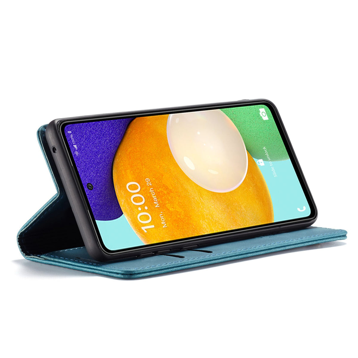 Samsung Galaxy A71 5G Hoesje - Emerald Green - Dunne Bookcase