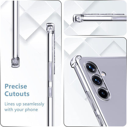 Samsung Galaxy A54 Hoesje - Transparant - Anti-Shock Back Cover