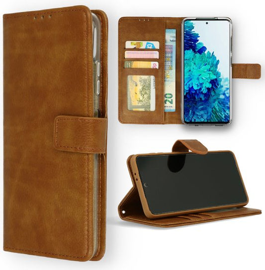 Samsung Galaxy Xcover 6 Pro Hoesje - Bruin - Bookcase