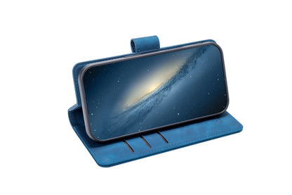 Apple iPhone 17 Case - Navy Blue - 2-in-1 MagSafe Wallet Case